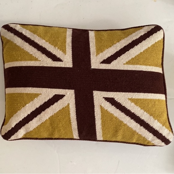 Jonathan Adler Other - JONATHAN ADLER 🇬🇧 UNION JACK UK Decorative Throw Pillow - rare color combo